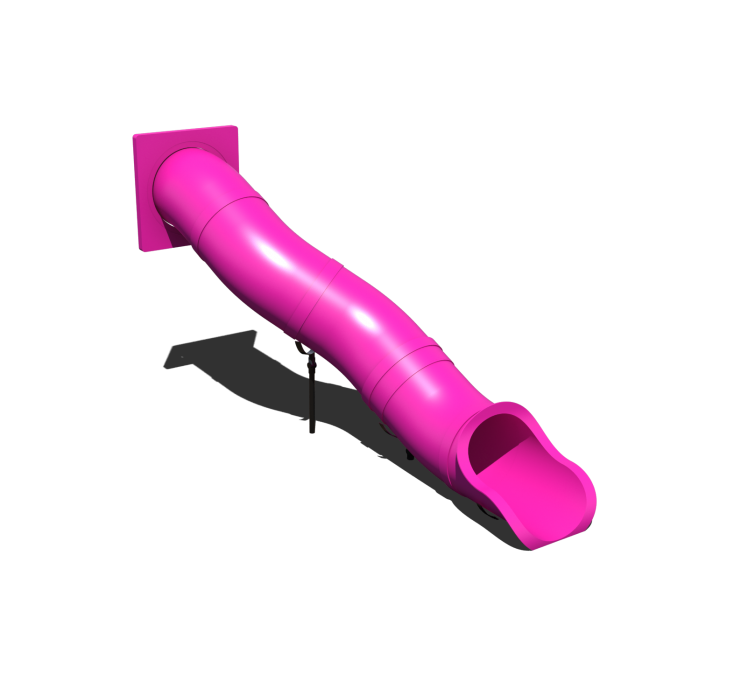 Snake Left Tube Slide main product photo