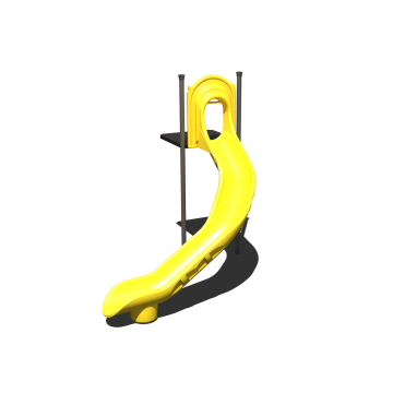 Starglide Curve Right Slide with Slide Hood