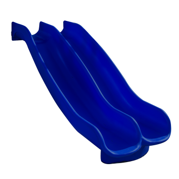 4 Foot Triple Rail Wave Slide